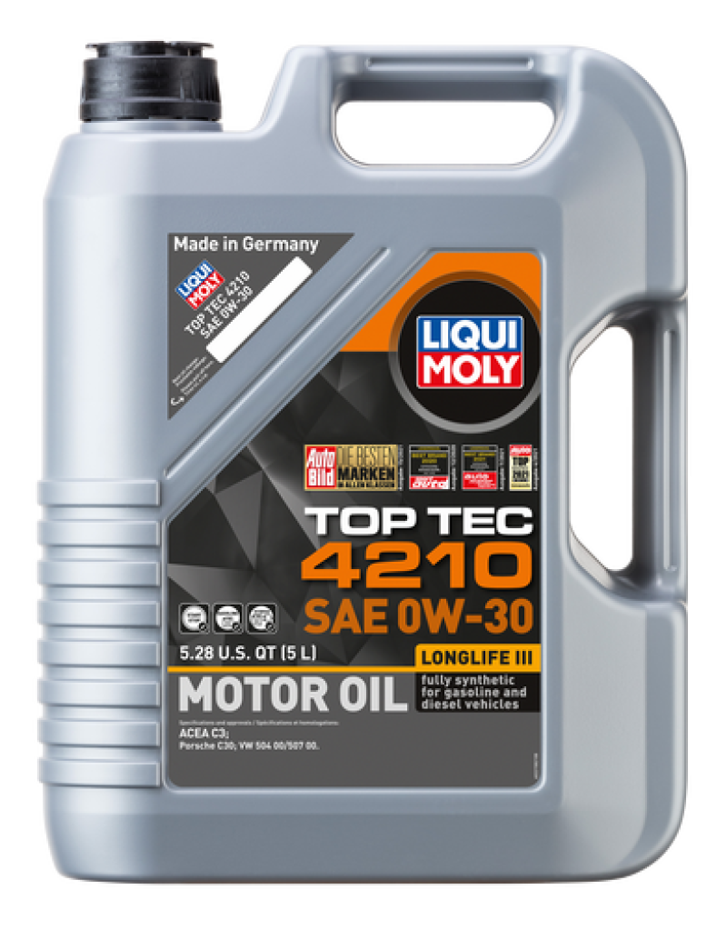 LIQUI MOLY 5L Top Tec 4210 Motor Oil SAE 0W30 LIQUI MOLY Motor Oils AXOPROS