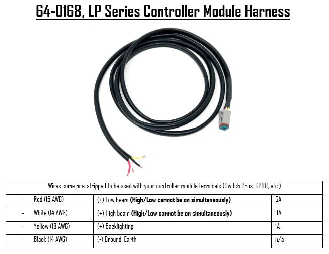 LP Controller Module Baja Designs Auxiliary Light Wiring  AXOPROS