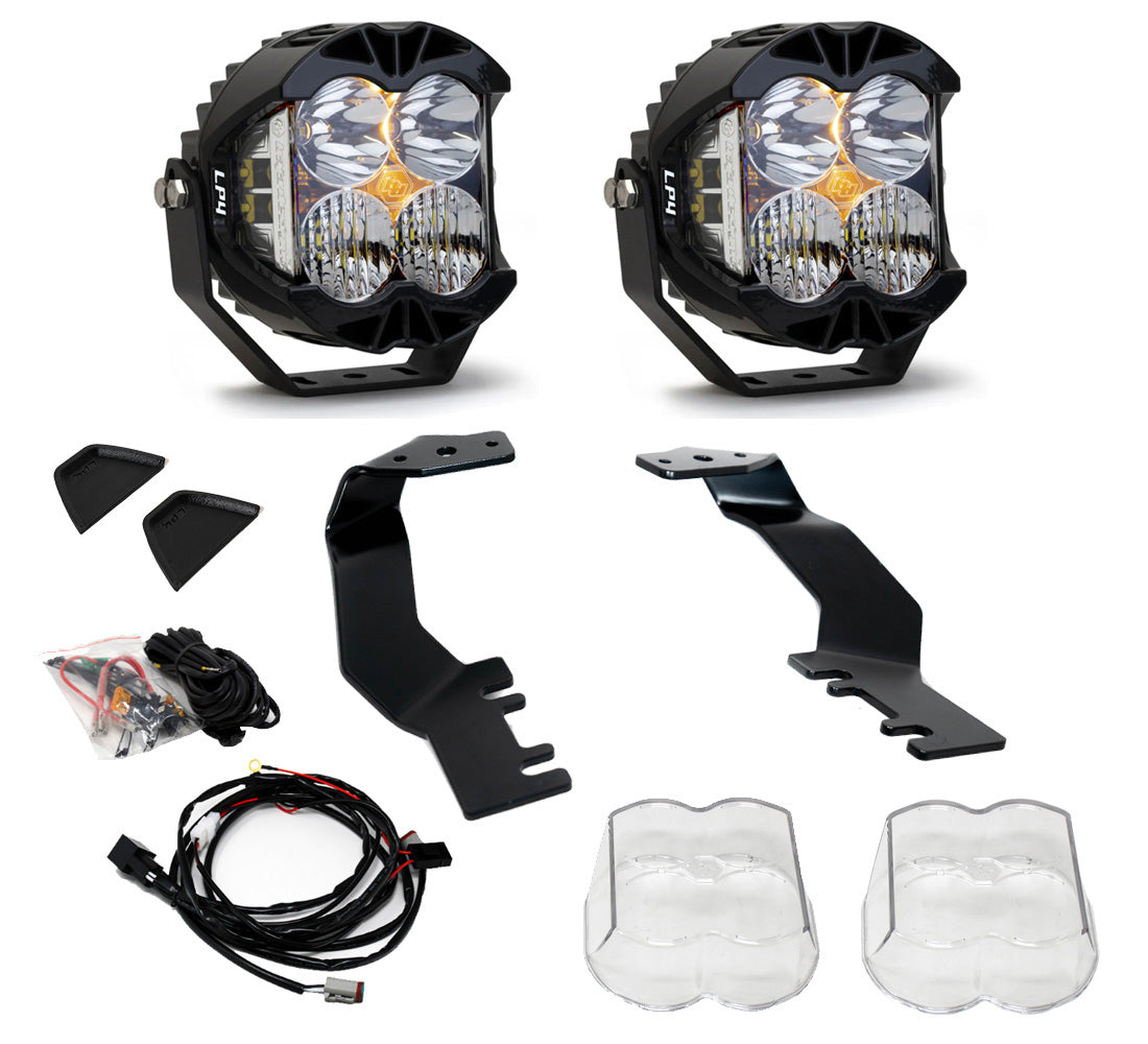 LP4 Pro A-Pillar Light Kit Baja Designs Auxiliary Light AXOPROS
