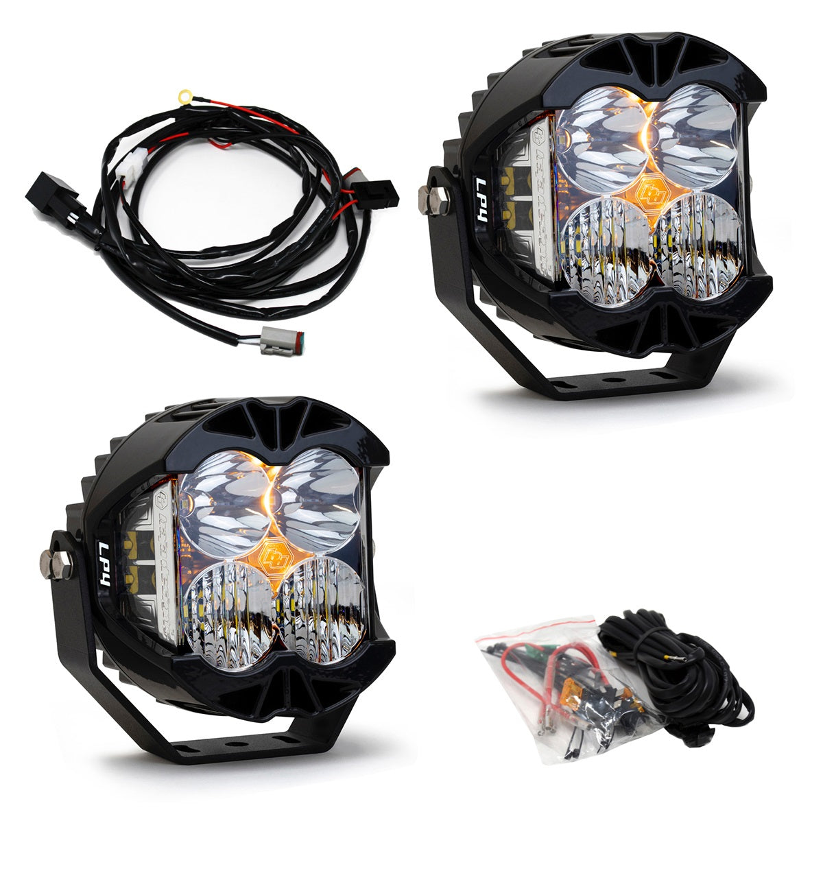 LP4 Pro Bumper Light Kit Baja Designs Auxiliary Light AXOPROS