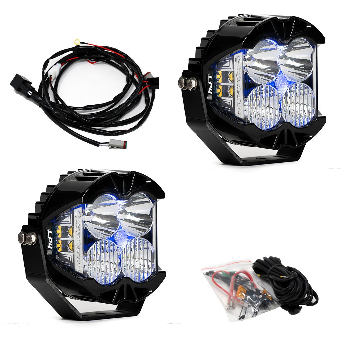 LP4 Pro LED Auxiliary Light Pod Pair Baja Designs Auxiliary Light AXOPROS