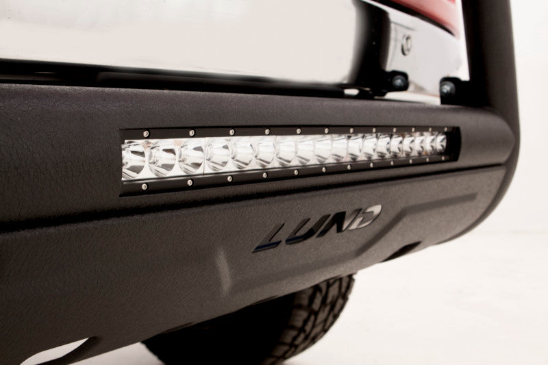 Lund 07-17 Chevy Silverado 1500 Bull Bar w/Light & Wiring - Black LUND Bull Bars AXOPROS