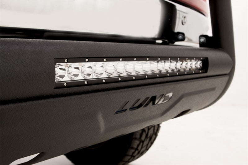Lund 07-17 Chevy Silverado 1500 Bull Bar w/Light & Wiring - Black LUND Bull Bars AXOPROS