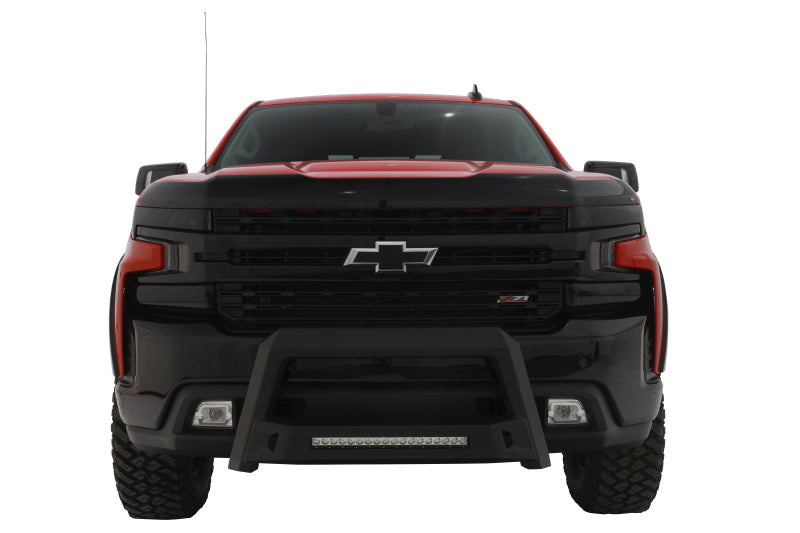 Lund 19-22 Chevrolet/GMC Silverado/Sierra 1500 Revolution Bull Bar - Black LUND Bull Bars AXOPROS