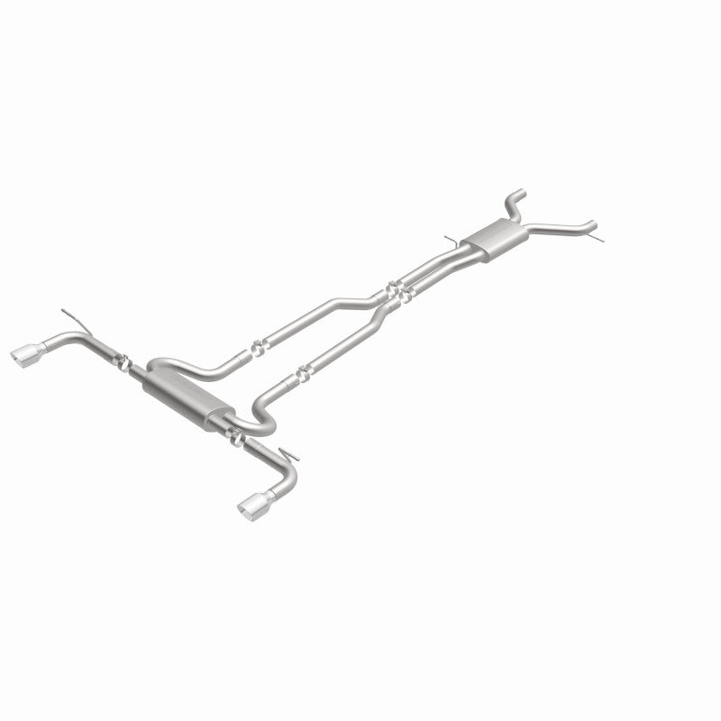 MagnaFlow 07 Audi Q7 V8 4.2L Dual Split Rear Exit Stainless Cat-Back Perf Exhaust Magnaflow Catback AXOPROS
