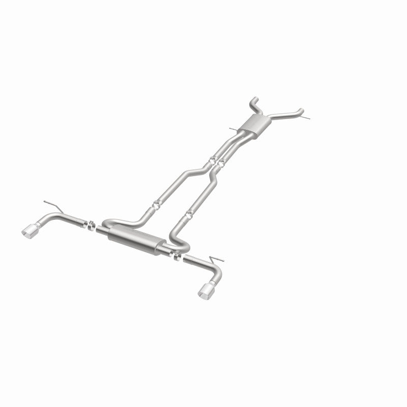 MagnaFlow 07 Audi Q7 V8 4.2L Dual Split Rear Exit Stainless Cat-Back Perf Exhaust Magnaflow Catback AXOPROS