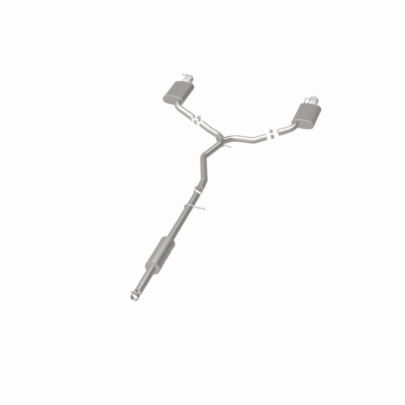 MagnaFlow 11-13 Ford Explorer V6 3.5L SS Catback Exhaust Dual Split Rear Exit w/ 3.5in SS Tips Magnaflow Catback AXOPROS