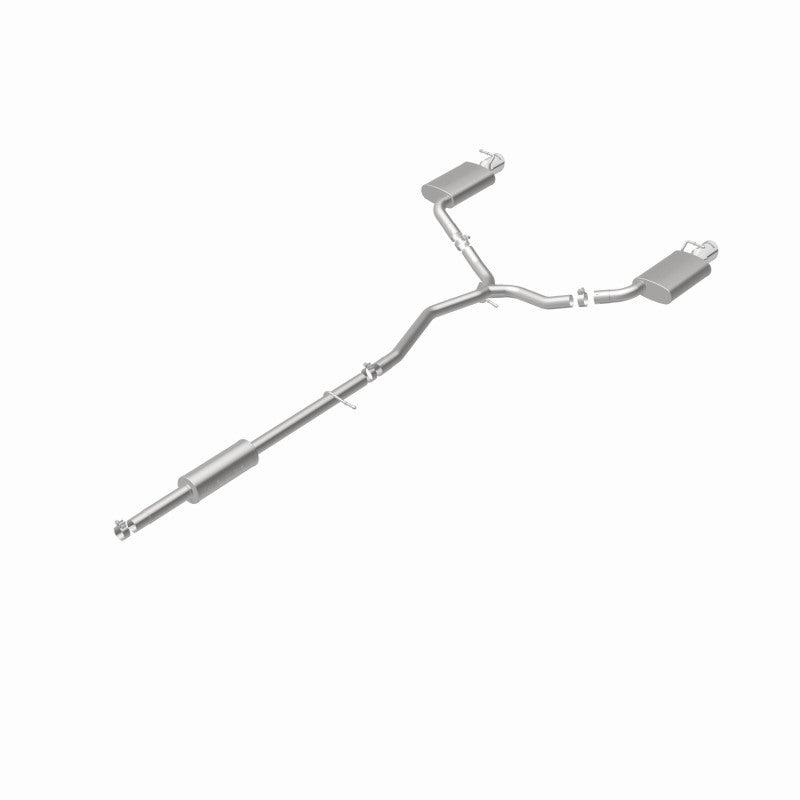 MagnaFlow 11-13 Ford Explorer V6 3.5L SS Catback Exhaust Dual Split Rear Exit w/ 3.5in SS Tips Magnaflow Catback AXOPROS