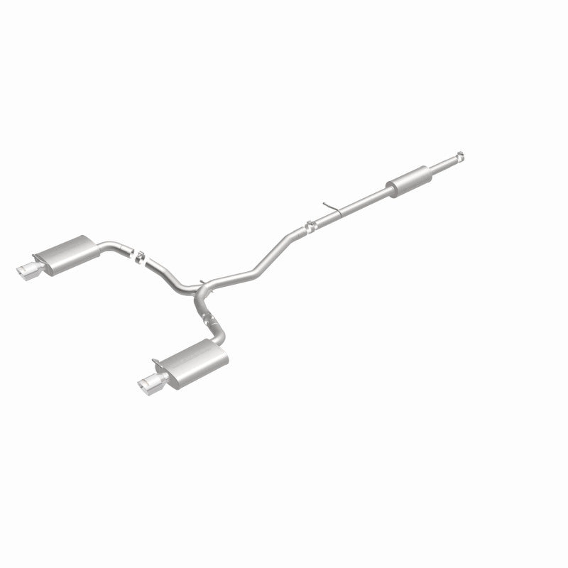 MagnaFlow 11-13 Ford Explorer V6 3.5L SS Catback Exhaust Dual Split Rear Exit w/ 3.5in SS Tips Magnaflow Catback AXOPROS