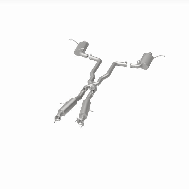 MagnaFlow 12 Jeep Grand Cherokee V8 6.4L Dual Split Rear Exit Stainless Cat Back Performance Exhaust Magnaflow Catback AXOPROS