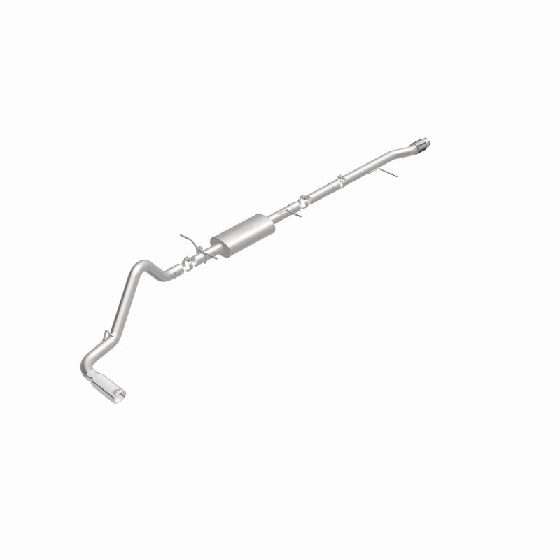 Magnaflow 14 Chevy Silverado V8 5.3L CC/EC Cab Single P/S Rear Exit Stainless Cat Back Perf Exhaust Magnaflow Catback AXOPROS