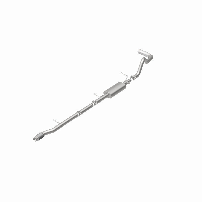 Magnaflow 14 Chevy Silverado V8 5.3L CC/EC Cab Single P/S Rear Exit Stainless Cat Back Perf Exhaust Magnaflow Catback AXOPROS