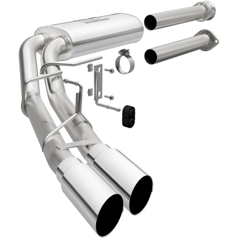 Magnaflow 15-21 Ford F-150 Street Series Cat-Back Performance Exhaust System- Polished Side Exit Magnaflow Catback AXOPROS