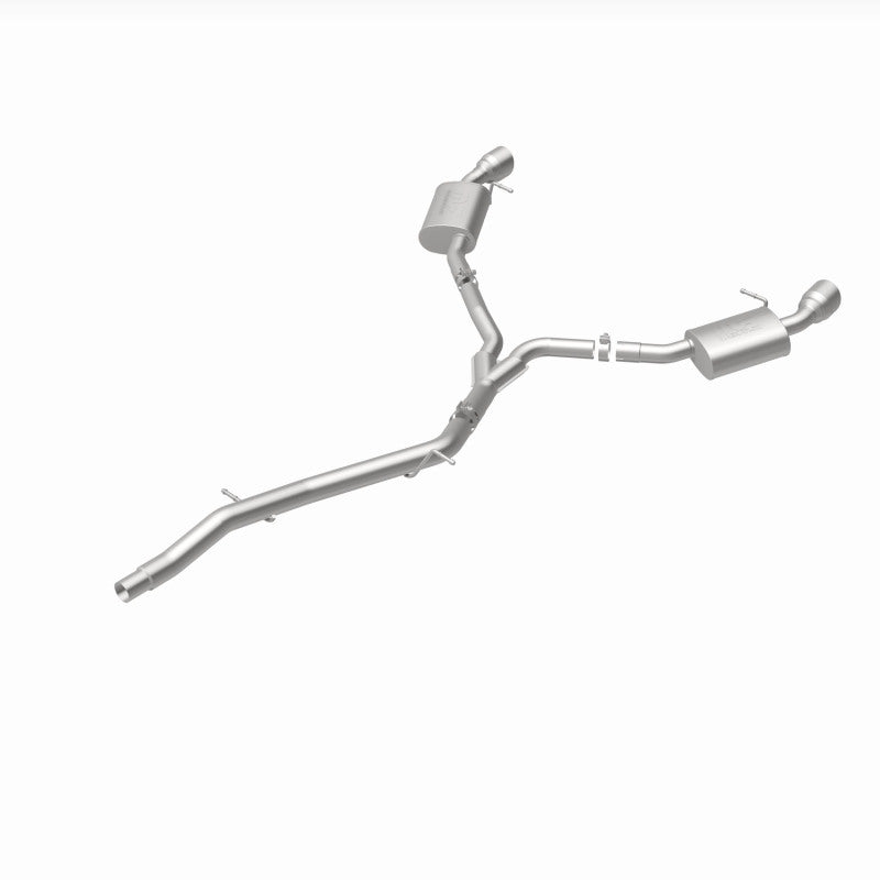 MagnaFlow 18-19 Audi A5 Dual Exit Polished Stainless CatBack Exhaust - 3in Main Piping Diameter Magnaflow Catback AXOPROS