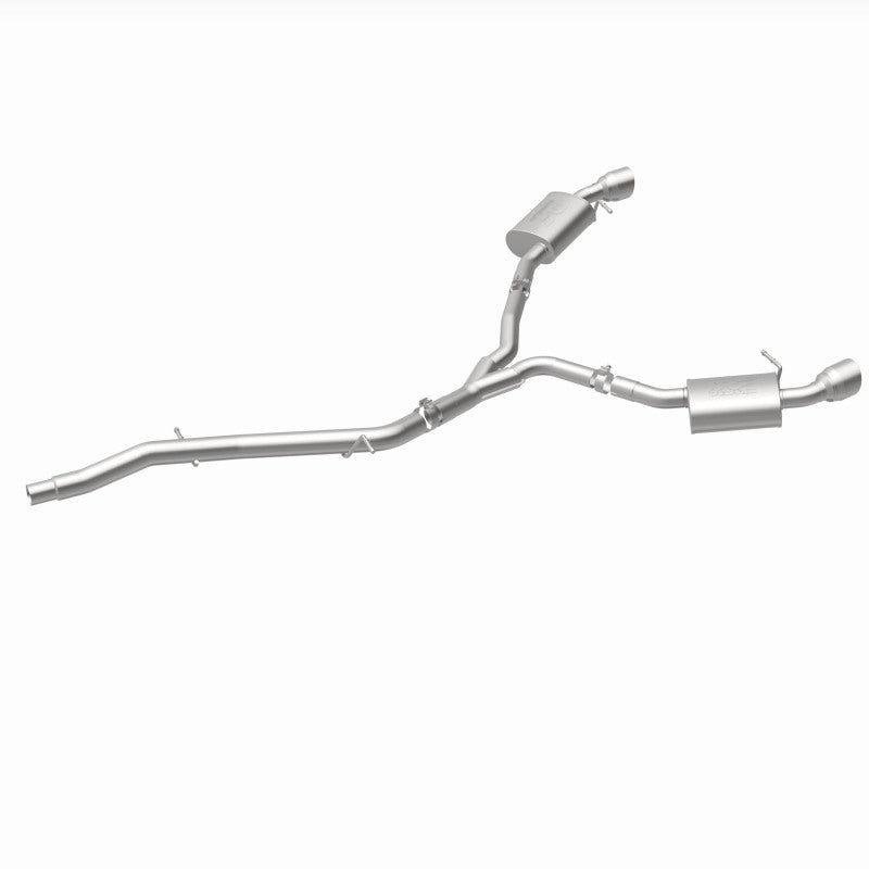 MagnaFlow 18-19 Audi A5 Dual Exit Polished Stainless CatBack Exhaust - 3in Main Piping Diameter Magnaflow Catback AXOPROS