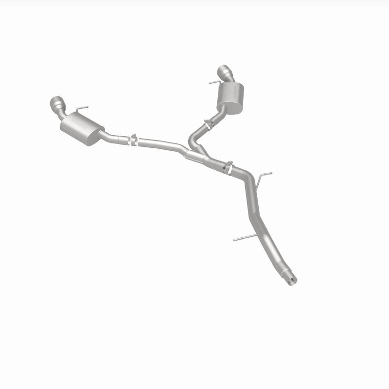 MagnaFlow 18-19 Audi A5 Dual Exit Polished Stainless CatBack Exhaust - 3in Main Piping Diameter Magnaflow Catback AXOPROS