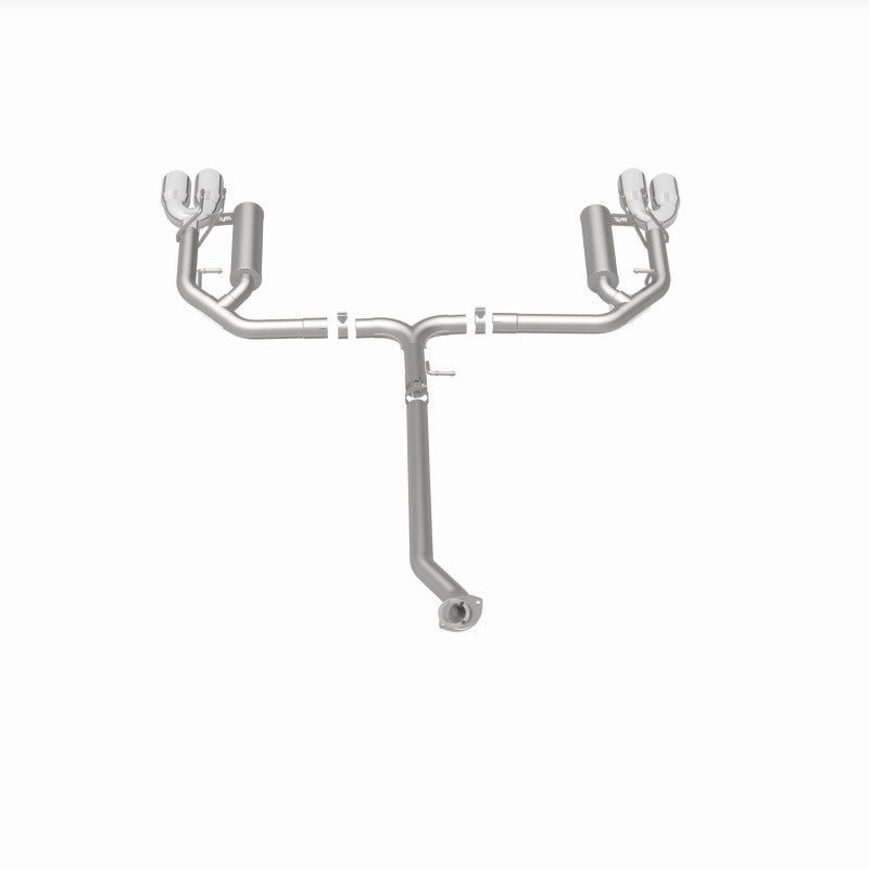 MagnaFlow 18-19 Toyota Camry XSE 2.5L (FWD) Street Series Cat-Back Exhaust w/4in Polished Quad Tips Magnaflow Catback AXOPROS