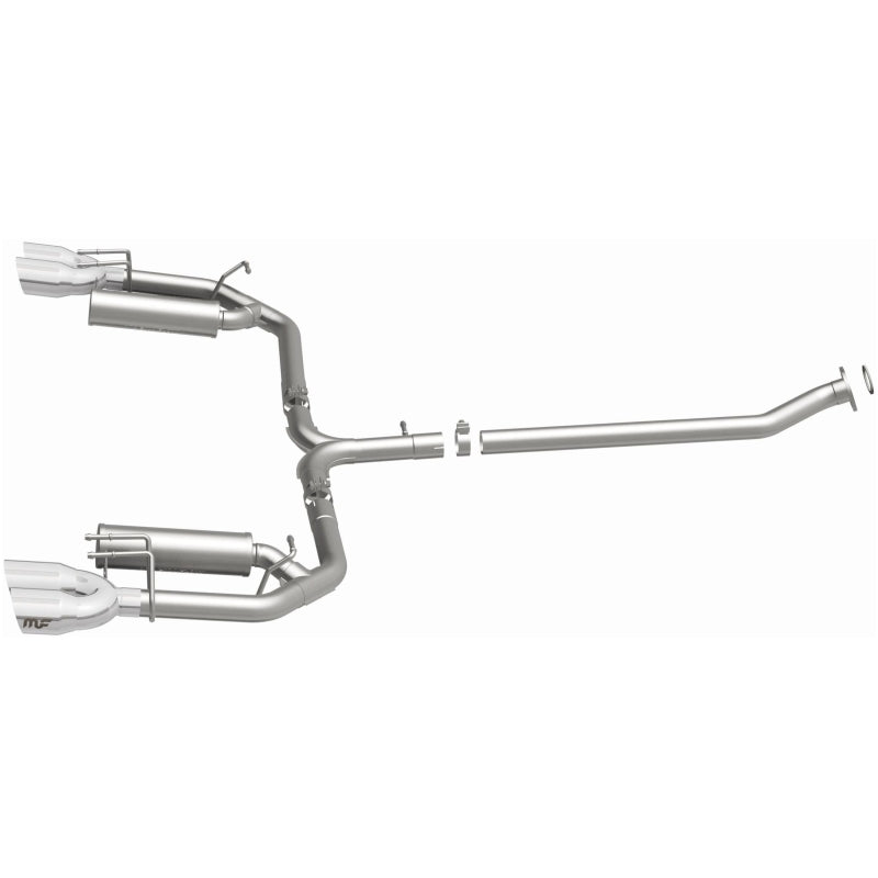 MagnaFlow 18-19 Toyota Camry XSE 2.5L (FWD) Street Series Cat-Back Exhaust w/4in Polished Quad Tips Magnaflow Catback AXOPROS