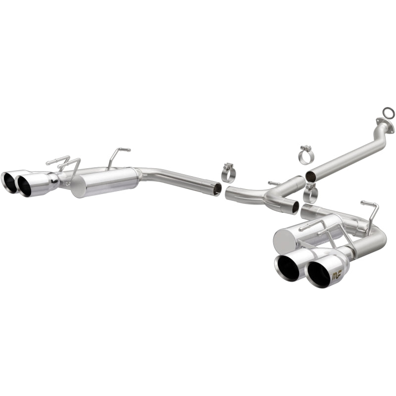 MagnaFlow 18-19 Toyota Camry XSE 2.5L (FWD) Street Series Cat-Back Exhaust w/4in Polished Quad Tips Magnaflow Catback AXOPROS