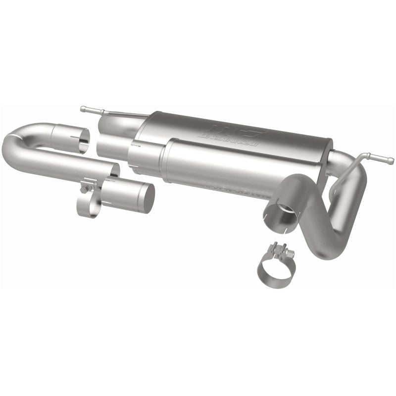 MagnaFlow 18-23 Jeep Wrangler JL 2.0L/3.6L Overland Series Axle-Back Exhaust Magnaflow Axle Back AXOPROS