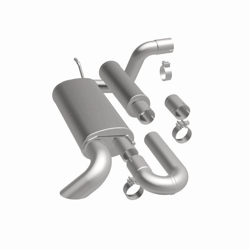 MagnaFlow 18-23 Jeep Wrangler JL 2.0L/3.6L Overland Series Axle-Back Exhaust Magnaflow Axle Back AXOPROS