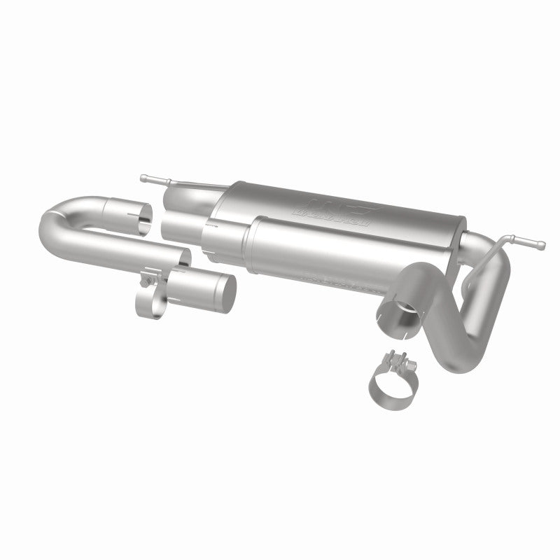 MagnaFlow 18-23 Jeep Wrangler JL 2.0L/3.6L Overland Series Axle-Back Exhaust Magnaflow Axle Back AXOPROS
