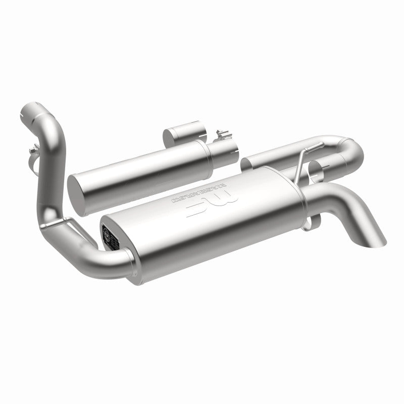 MagnaFlow 18-23 Jeep Wrangler JL 2.0L/3.6L Overland Series Axle-Back Exhaust Magnaflow Axle Back AXOPROS