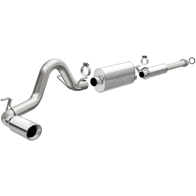 MagnaFlow 2016+ Toyota Tacoma 2.7L 3in Single Passenger Side Rear Exit Cat-Back Exhaust Magnaflow Catback AXOPROS