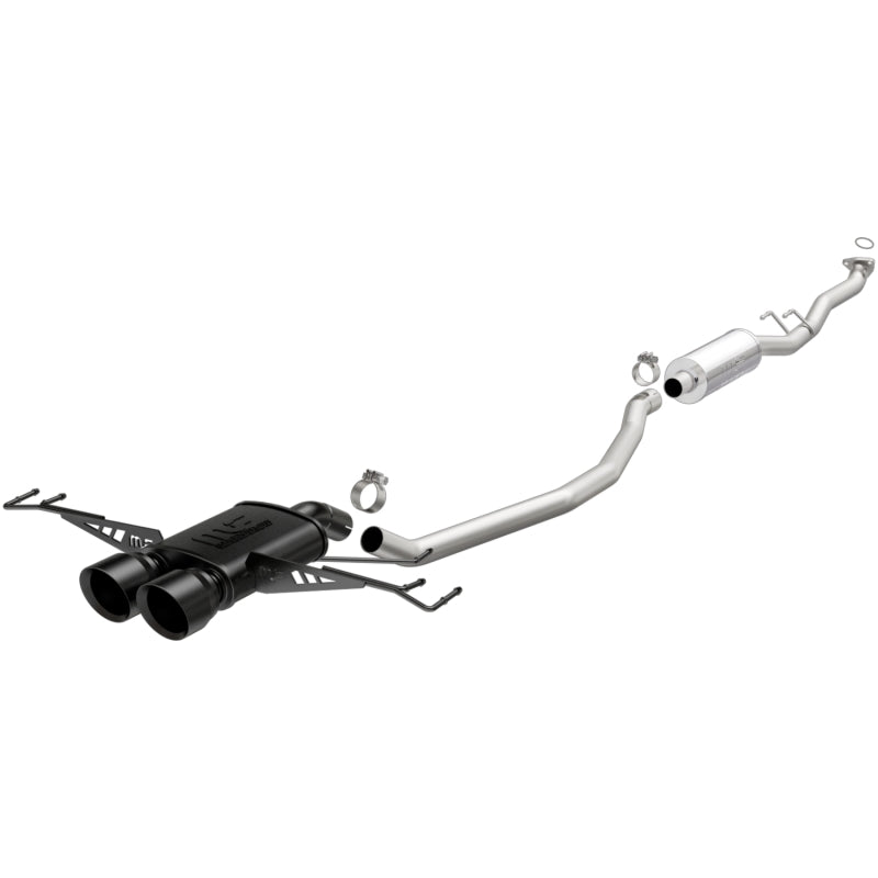 MagnaFlow 2017 Honda Civic L4 1.5L Street Series Cat-Back Exhaust w/ Black Tips Magnaflow Catback AXOPROS
