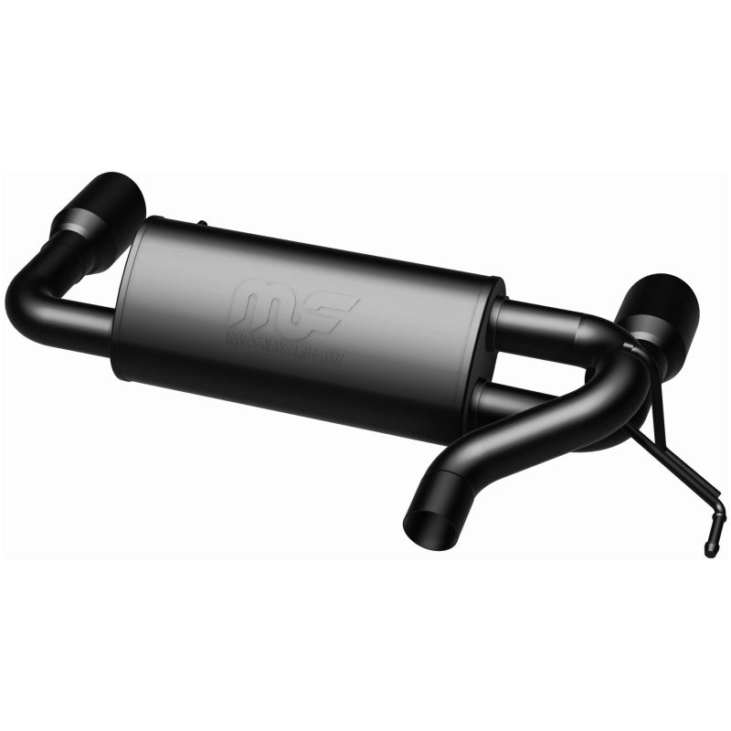 MagnaFlow 2021 Ford Bronco 2.3L I-4 Axle-Back Exhaust w/ Dual Split Rear Style Exit- Black Tips Magnaflow Catback AXOPROS