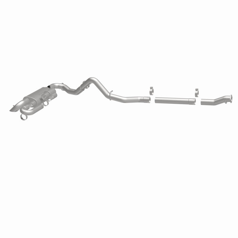 MagnaFlow 2021 Ford Bronco Overland Series Cat-Back Exhaust w/ Single Straight Driver Exit- No Tip Magnaflow Catback AXOPROS