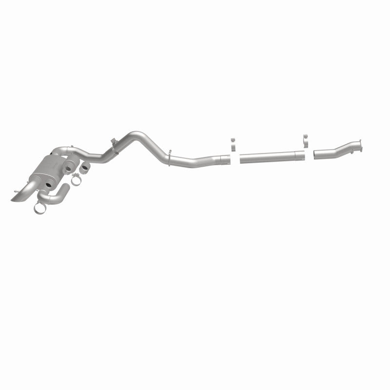 MagnaFlow 2021 Ford Bronco Overland Series Cat-Back Exhaust w/ Single Straight Driver Exit- No Tip Magnaflow Catback AXOPROS