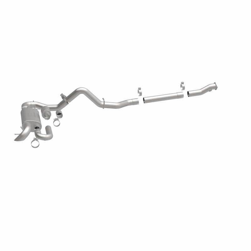 MagnaFlow 2021 Ford Bronco Overland Series Cat-Back Exhaust w/ Single Straight Driver Exit- No Tip Magnaflow Catback AXOPROS