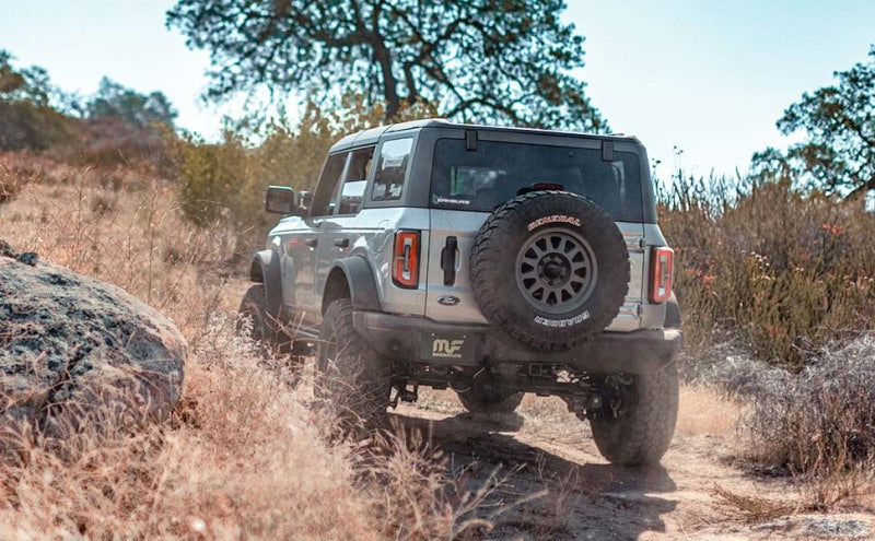 MagnaFlow 2021 Ford Bronco Overland Series Cat-Back Exhaust w/ Single Straight Driver Exit- No Tip Magnaflow Catback AXOPROS