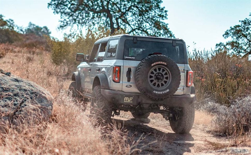 MagnaFlow 2021 Ford Bronco Overland Series Cat-Back Exhaust w/ Single Straight Driver Exit- No Tip Magnaflow Catback AXOPROS