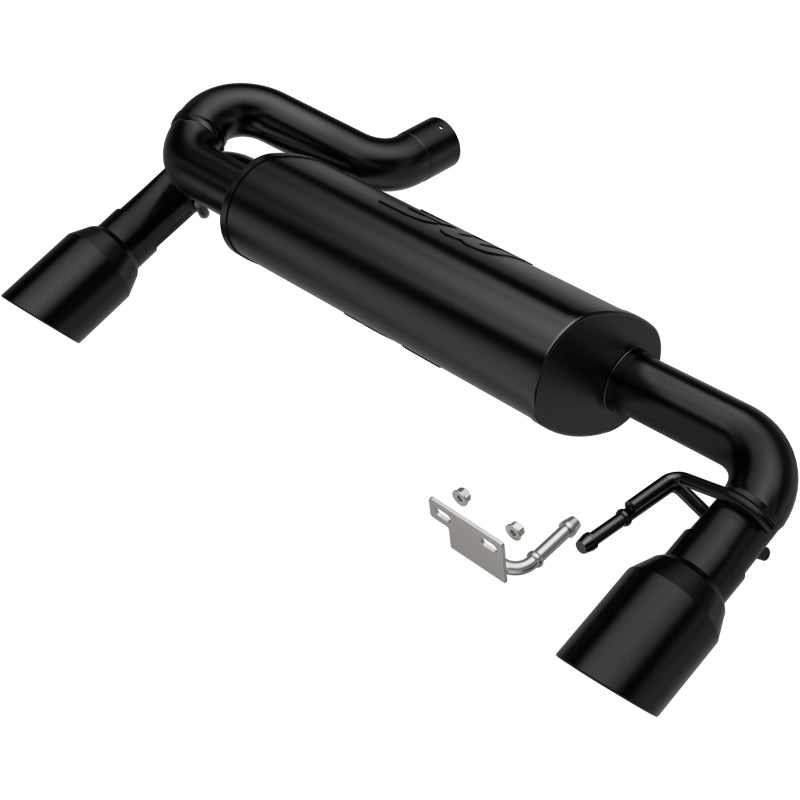 MagnaFlow 2021 Ford Bronco Street Series Axle-Back Exhaust w/ Dual Split Rear Style Exit- Black Tips Magnaflow Axle Back AXOPROS