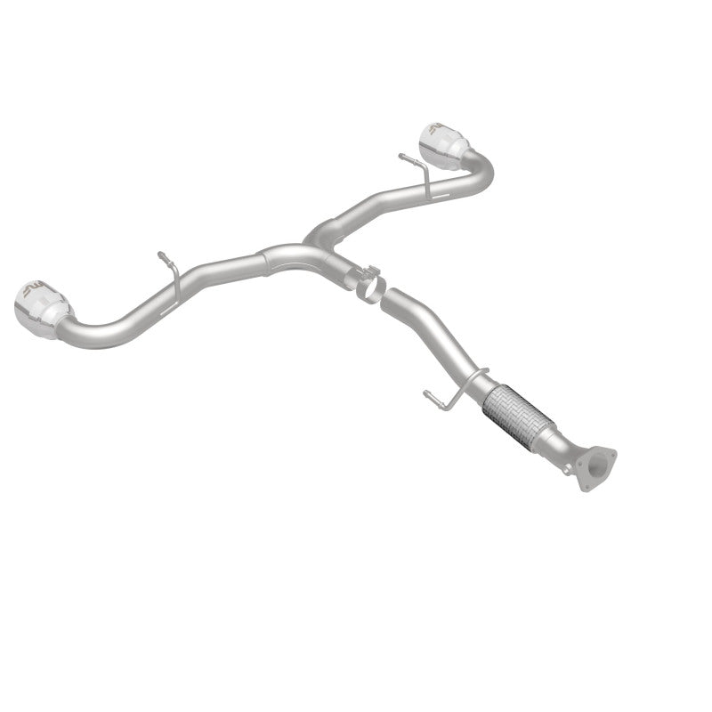 MagnaFlow Cat-Back 2015 Alfa Romeo 4C 1.7L SS 2.5in Dual Split Rear 4.in Tips Magnaflow Catback AXOPROS