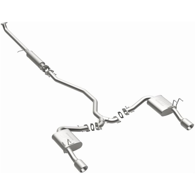 MagnaFlow Cat-Back 2016 Honda Civic (Sedan Only) 1.5L L4 Turbo 2.25in SS Dual Outlet Magnaflow Catback AXOPROS