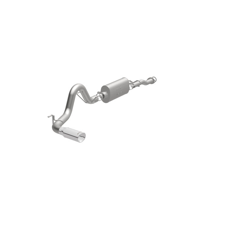 MagnaFlow Cat-Back 2016 Toyota Tacoma 3.5L V6 SS 3in Single Pass Side Exit Rear 4in Tip Magnaflow Catback AXOPROS
