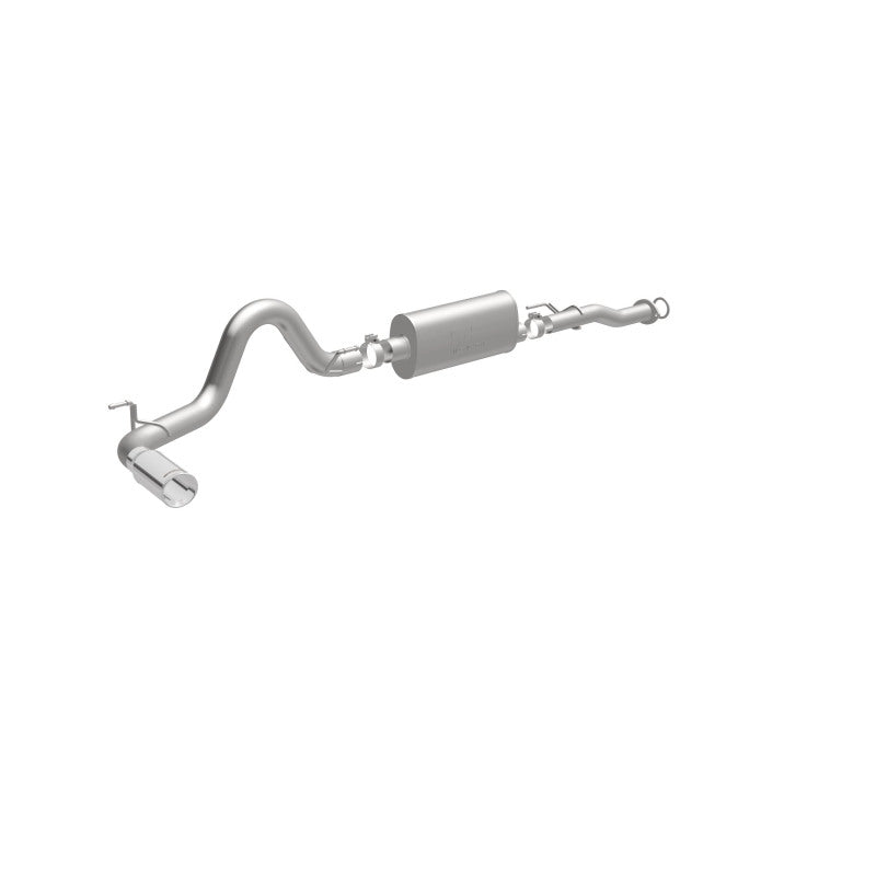 MagnaFlow Cat-Back 2016 Toyota Tacoma 3.5L V6 SS 3in Single Pass Side Exit Rear 4in Tip Magnaflow Catback AXOPROS