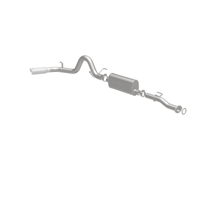 MagnaFlow Cat-Back 2016 Toyota Tacoma 3.5L V6 SS 3in Single Pass Side Exit Rear 4in Tip Magnaflow Catback AXOPROS