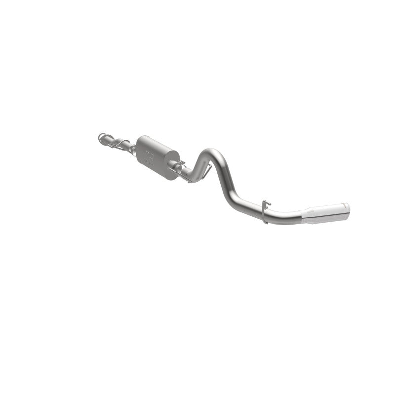 MagnaFlow Cat-Back 2016 Toyota Tacoma 3.5L V6 SS 3in Single Pass Side Exit Rear 4in Tip Magnaflow Catback AXOPROS