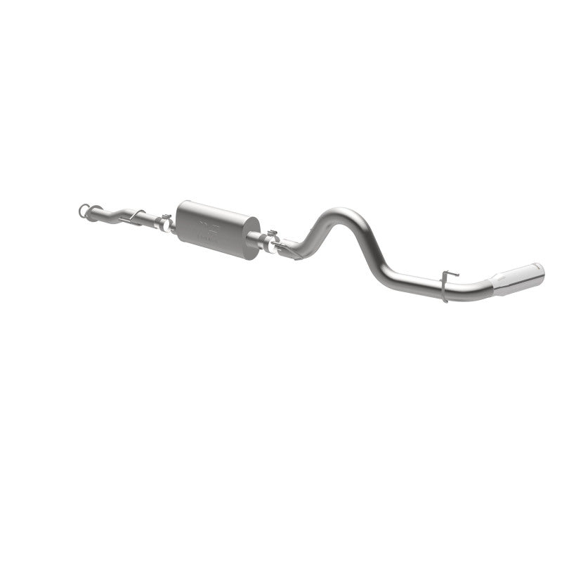 MagnaFlow Cat-Back 2016 Toyota Tacoma 3.5L V6 SS 3in Single Pass Side Exit Rear 4in Tip Magnaflow Catback AXOPROS