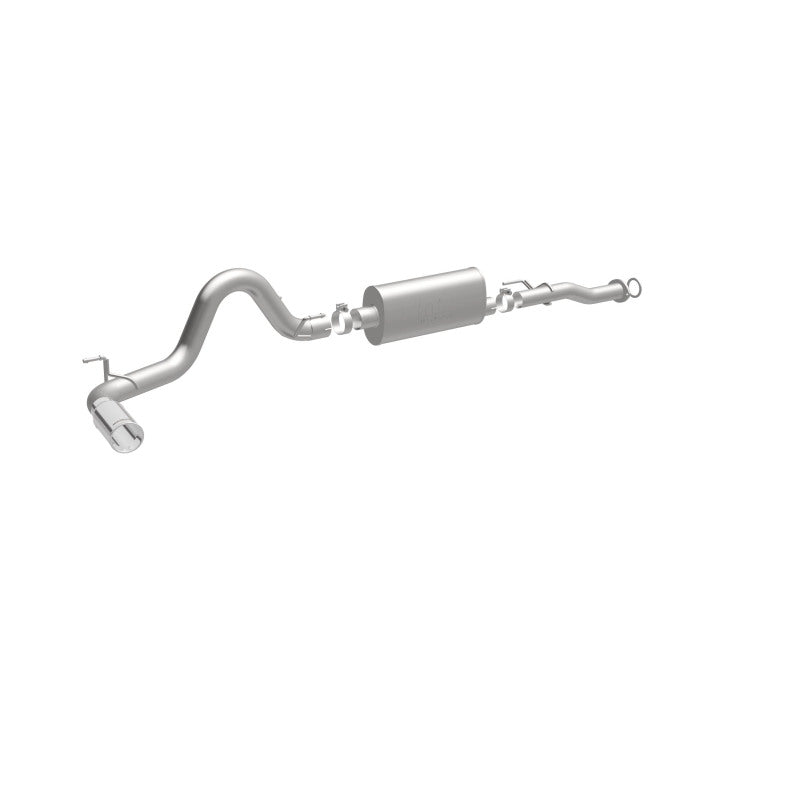 MagnaFlow Cat-Back 2016 Toyota Tacoma 3.5L V6 SS 3in Single Pass Side Exit Rear 4in Tip Magnaflow Catback AXOPROS