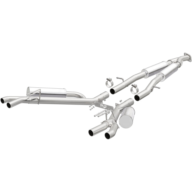 MagnaFlow Cat-Back Competition Exhaust 18-19 Kia Stinger L4-2.0LGAS Quad 2.5in Stainless Tips Magnaflow Catback AXOPROS