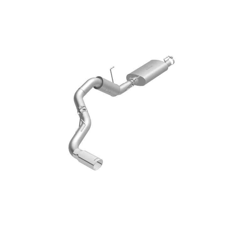 MagnaFlow Cat-Back, SS, 4in, Single Pass Side Rear Exit 5in Tip 14-15 Ram 2500 6.4L V8 CC LB/MC SB Magnaflow Catback AXOPROS