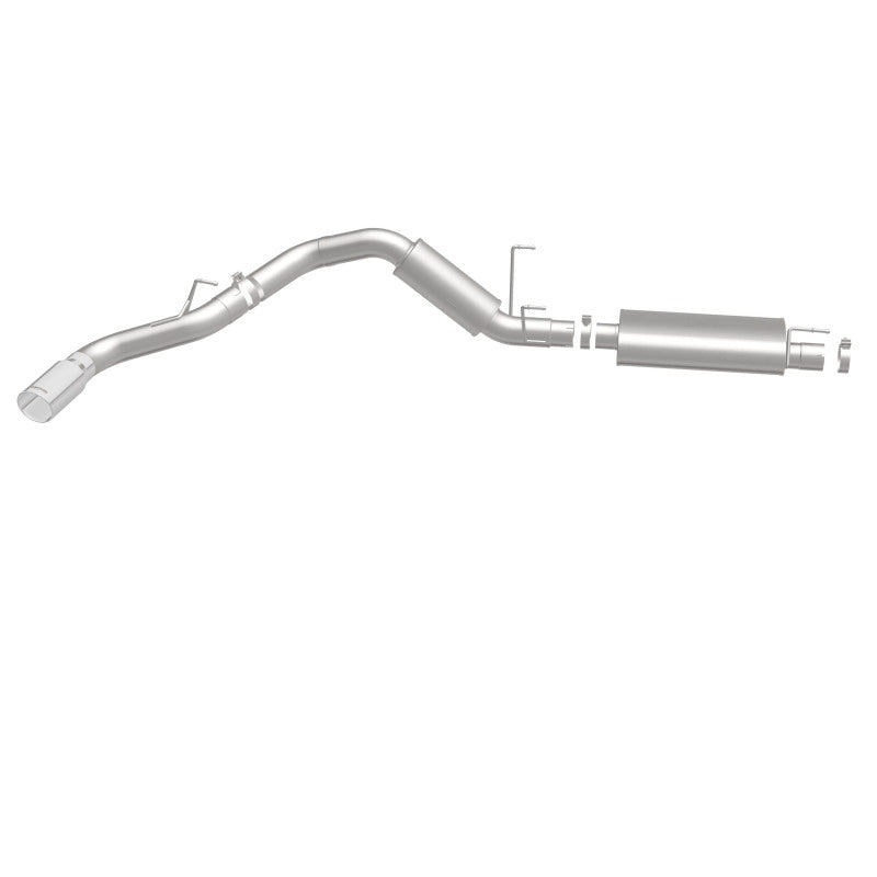 MagnaFlow Cat-Back, SS, 4in, Single Pass Side Rear Exit 5in Tip 14-15 Ram 2500 6.4L V8 CC LB/MC SB Magnaflow Catback AXOPROS