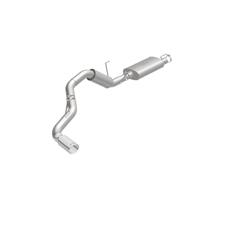 MagnaFlow Cat-Back, SS, 4in, Single Pass Side Rear Exit 5in Tip 14-15 Ram 2500 6.4L V8 CC LB/MC SB Magnaflow Catback AXOPROS