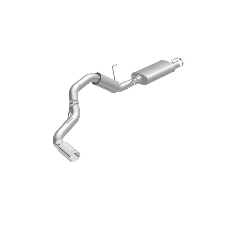 MagnaFlow Cat-Back, SS, 4in, Single Pass Side Rear Exit 5in Tip 14-15 Ram 2500 6.4L V8 CC LB/MC SB Magnaflow Catback AXOPROS