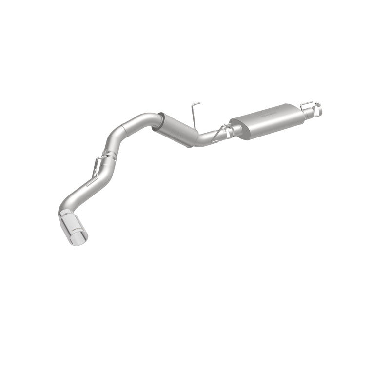 MagnaFlow Cat-Back, SS, 4in, Single Pass Side Rear Exit 5in Tip 14-15 Ram 2500 6.4L V8 CC LB/MC SB Magnaflow Catback AXOPROS